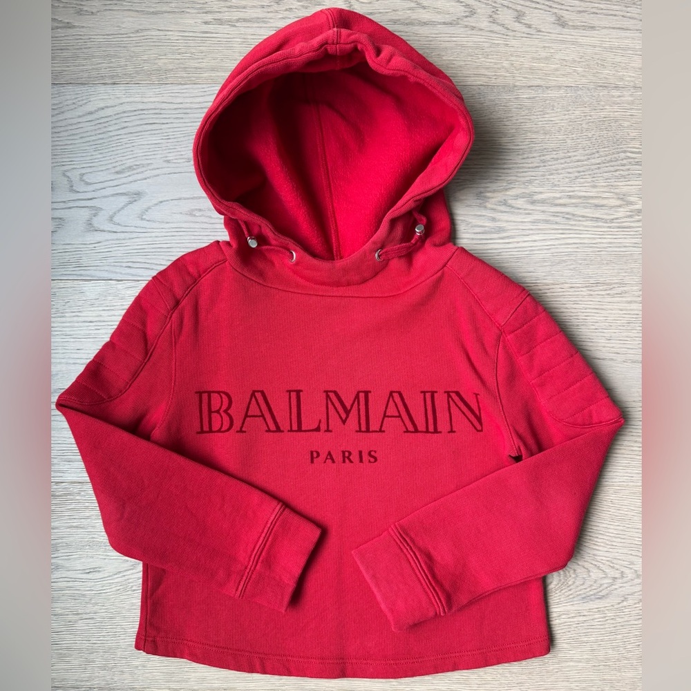 Kids Balmain Hooded Sweater Size 6